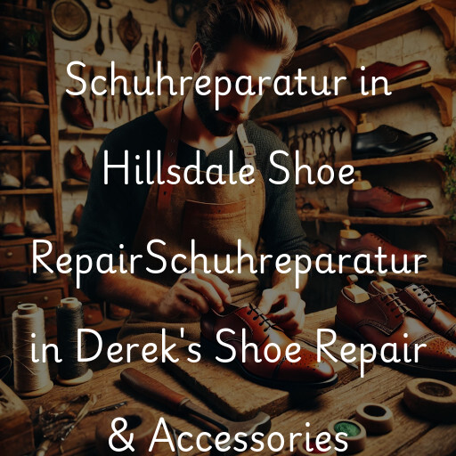 Schuhreparatur in