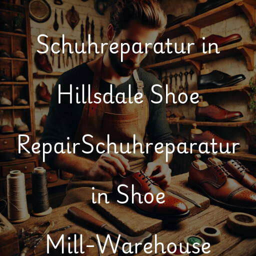 Schuhreparatur in