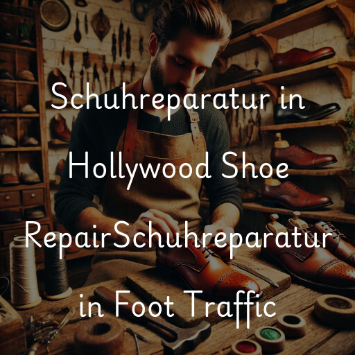 Schuhreparatur in