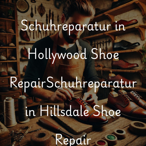 Schuhreparatur in