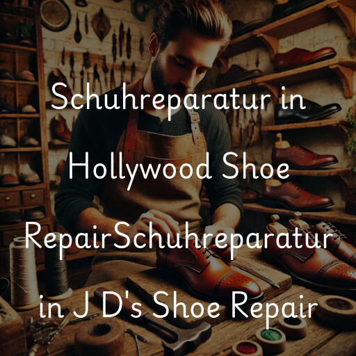 Schuhreparatur in