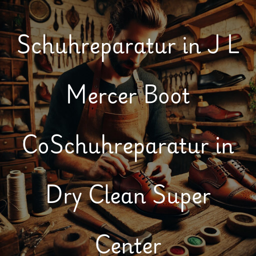 Schuhreparatur in