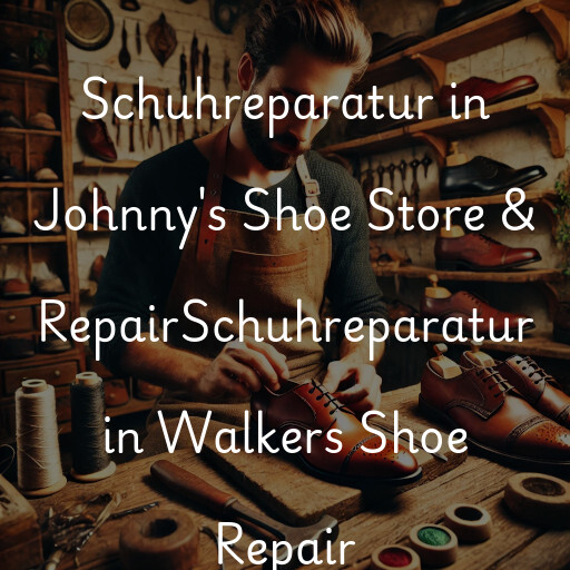 Schuhreparatur in