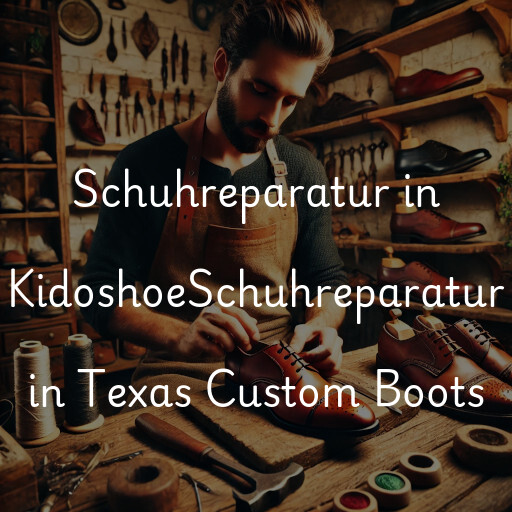 Schuhreparatur in