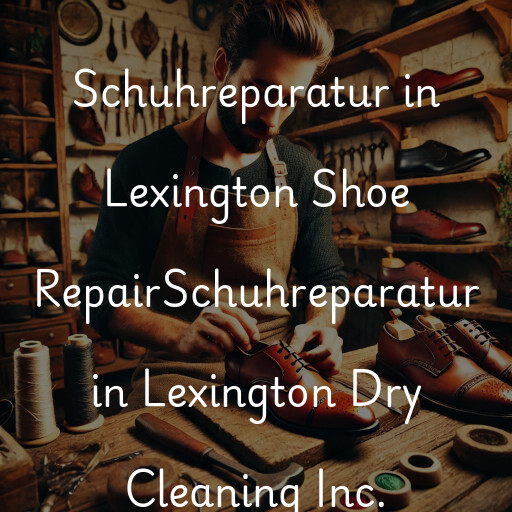 Schuhreparatur in