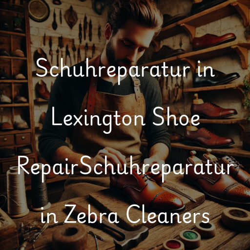 Schuhreparatur in