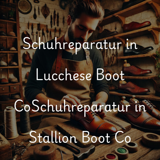 Schuhreparatur in