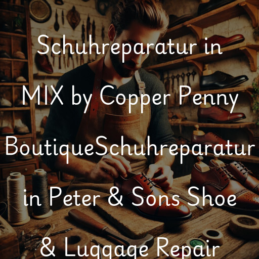 Schuhreparatur in