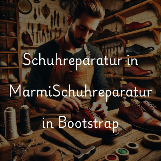 Schuhreparatur in