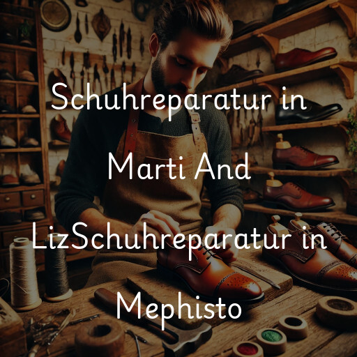 Schuhreparatur in