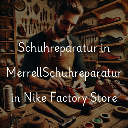 Schuhreparatur in