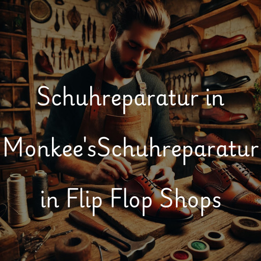 Schuhreparatur in