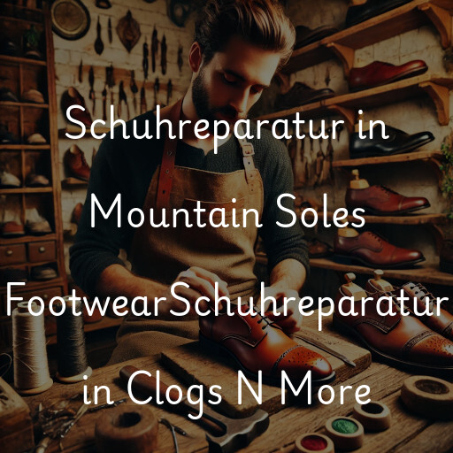 Schuhreparatur in