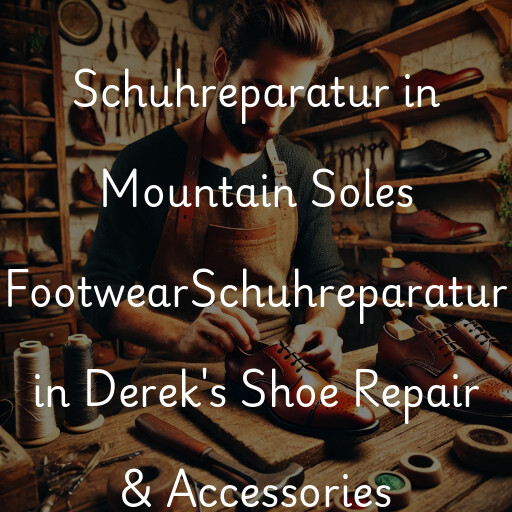 Schuhreparatur in