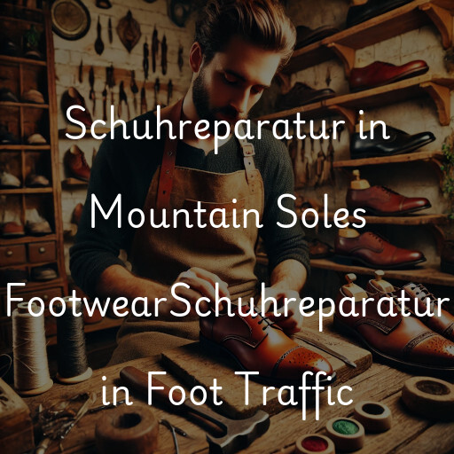 Schuhreparatur in