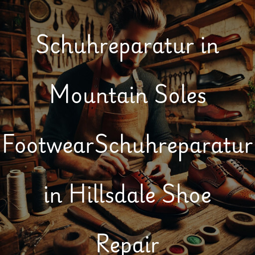 Schuhreparatur in