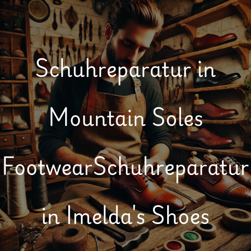 Schuhreparatur in