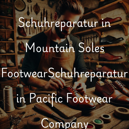 Schuhreparatur in