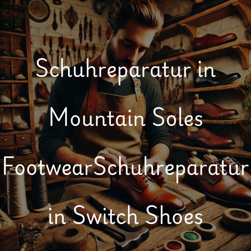 Schuhreparatur in