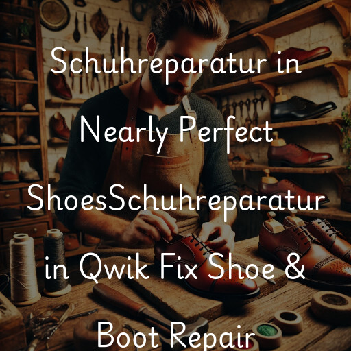 Schuhreparatur in