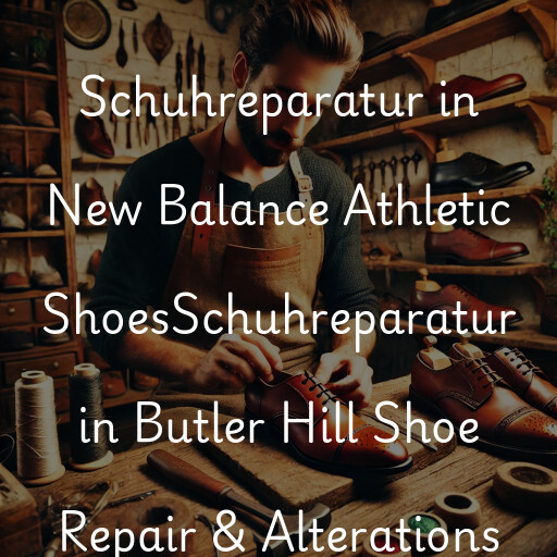 Schuhreparatur in