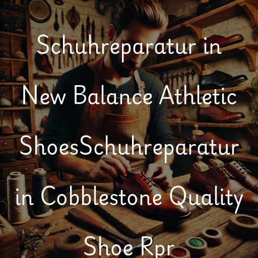 Schuhreparatur in