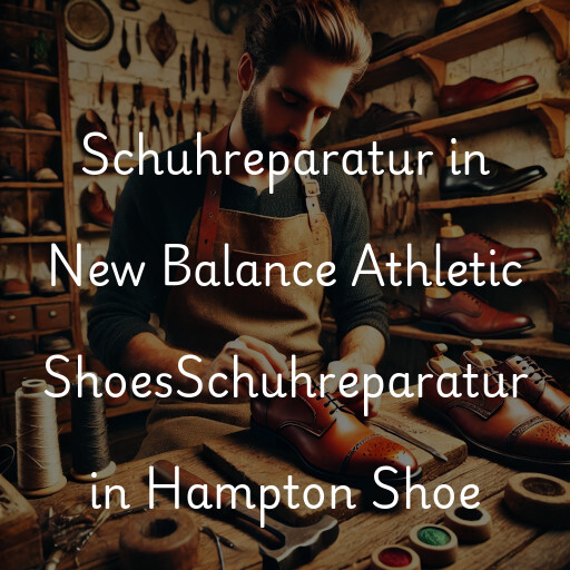 Schuhreparatur in