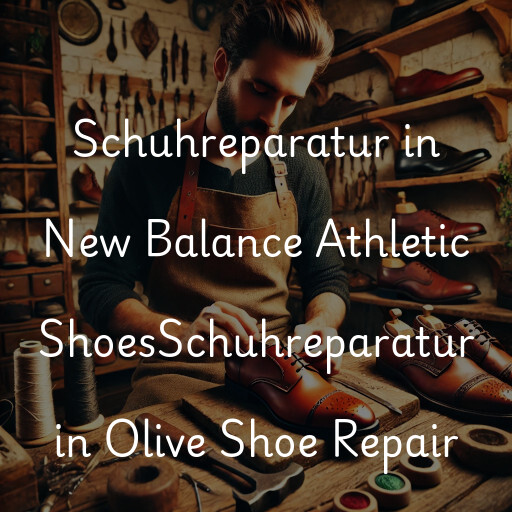 Schuhreparatur in