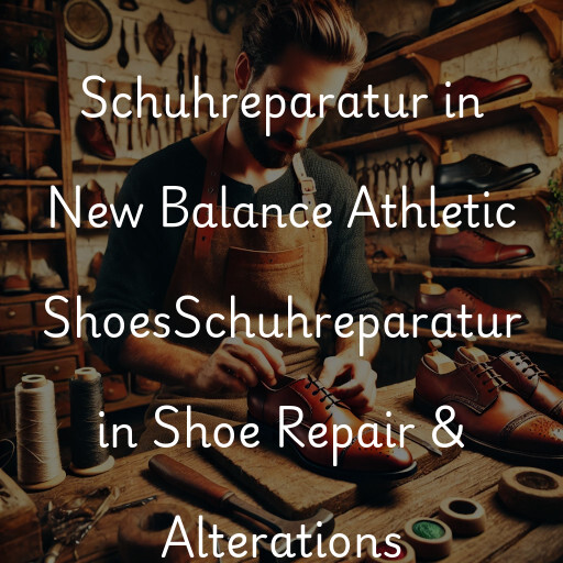 Schuhreparatur in