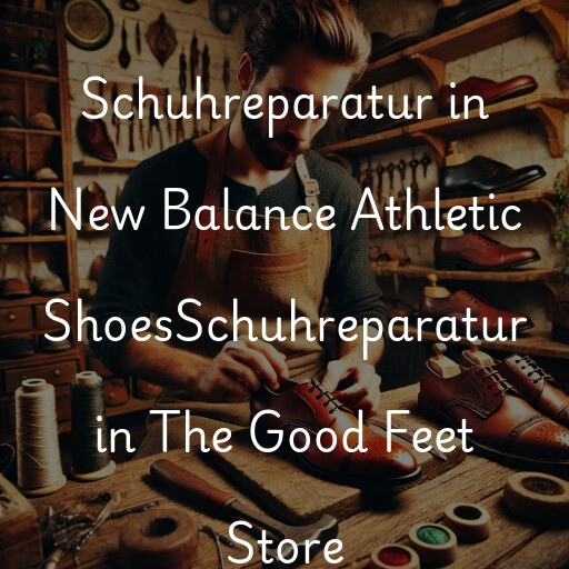 Schuhreparatur in