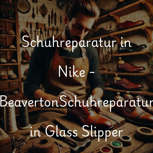 Schuhreparatur in