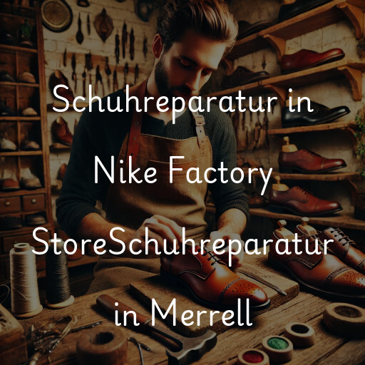 Schuhreparatur in