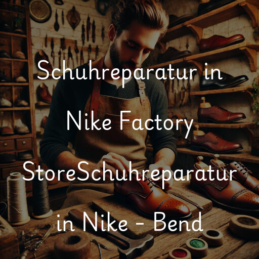 Schuhreparatur in