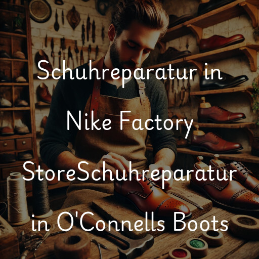 Schuhreparatur in