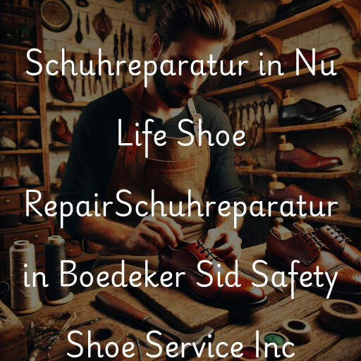 Schuhreparatur in