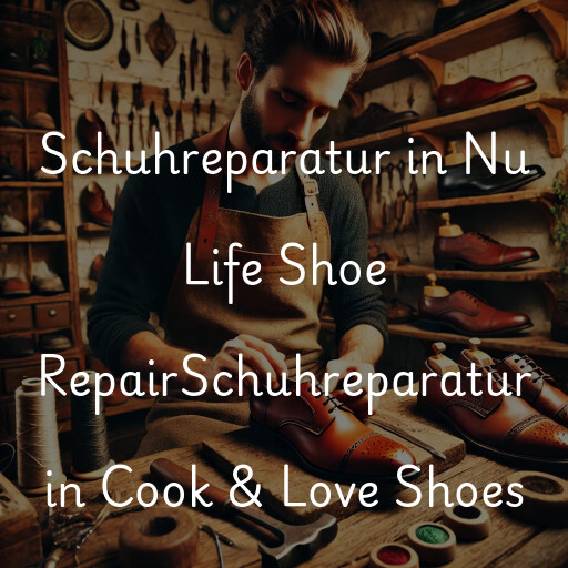 Schuhreparatur in