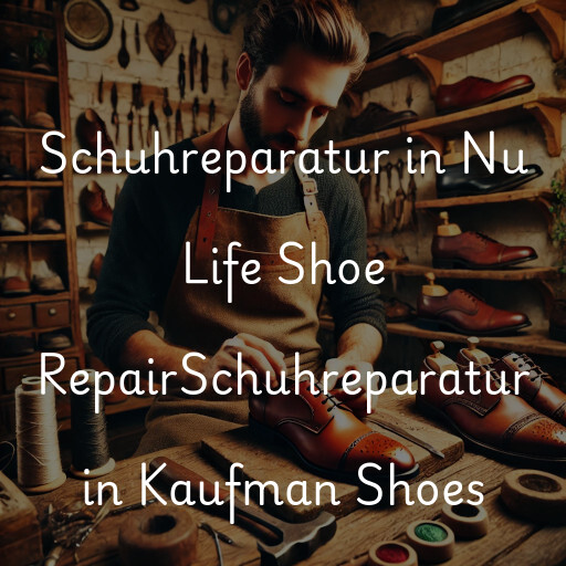 Schuhreparatur in