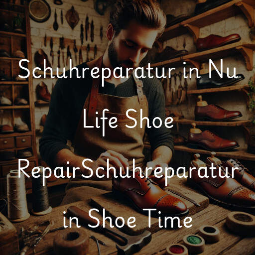 Schuhreparatur in