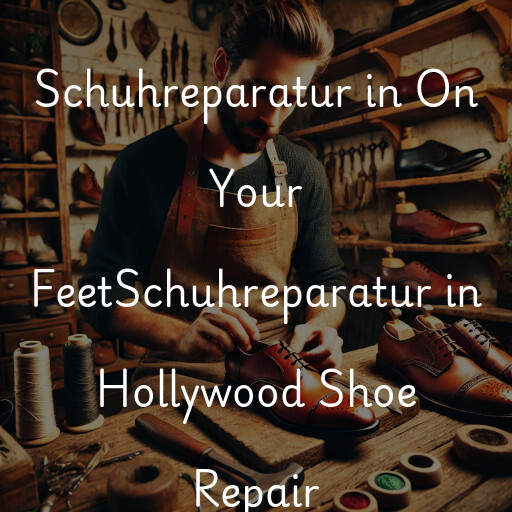 Schuhreparatur in