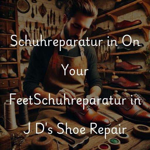 Schuhreparatur in