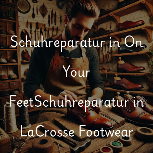 Schuhreparatur in