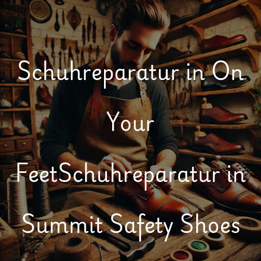 Schuhreparatur in