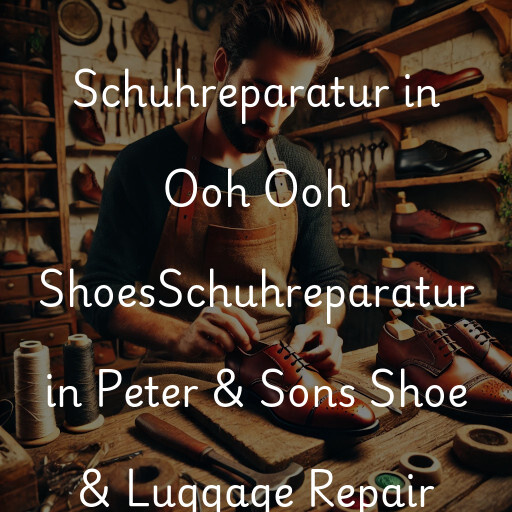 Schuhreparatur in