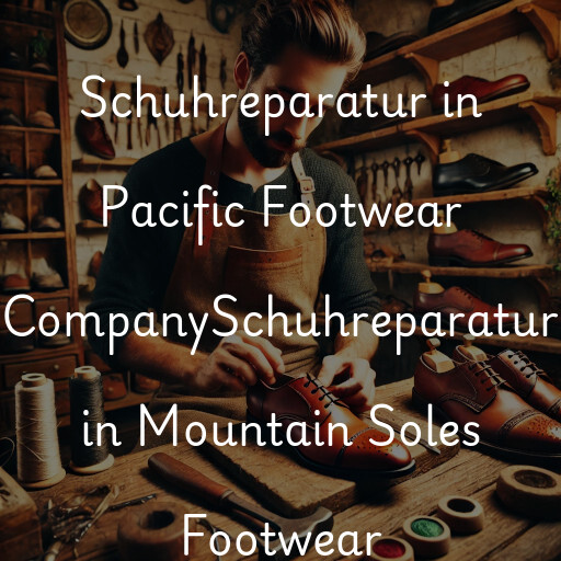 Schuhreparatur in