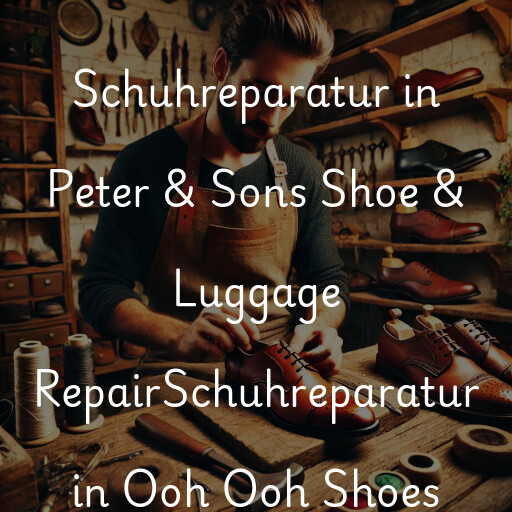 Schuhreparatur in