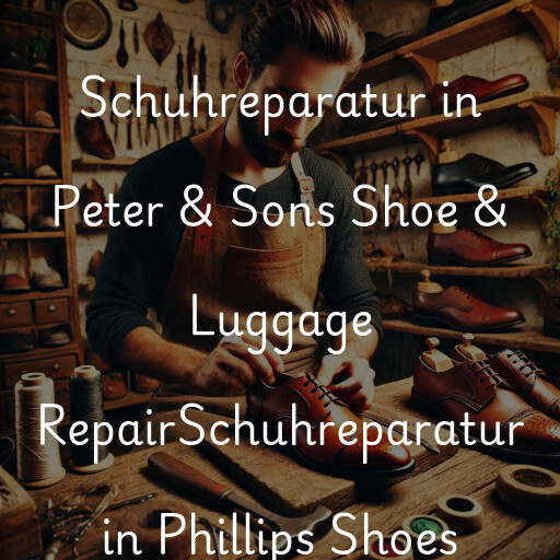 Schuhreparatur in