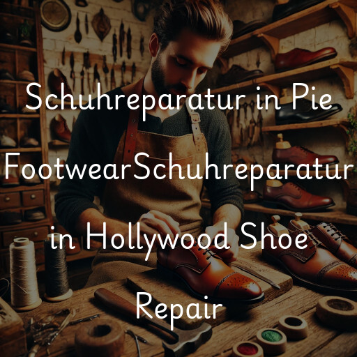 Schuhreparatur in