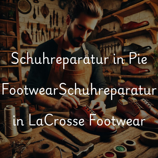 Schuhreparatur in