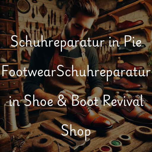 Schuhreparatur in