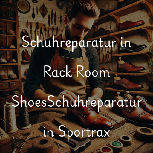 Schuhreparatur in